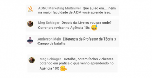 Agência10x: Depoimentos de alunos